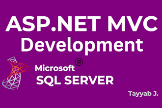 develop asp dot net mvc web apps with user management and sql database