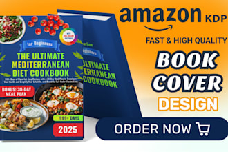 create amazon kdp cookbook cover design kindle paperback hardcover
