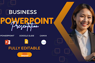 design PPT presentation , google slides pitch deck