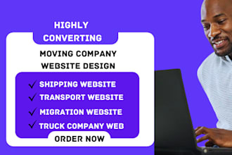 build a logistics, dispatch, cargo, freight, transportation delivery website