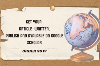 publish your article in google scholar indexed peer reviewed journal