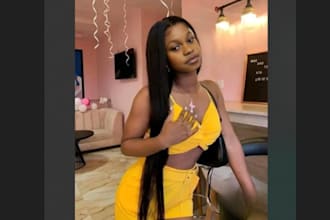 be your black model for ugc reels, tiktok, and product showcases