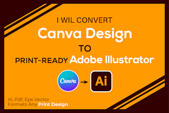 convert canva design to adobe illustrator print ready vector ai pdf eps svg png