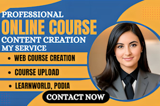 do online course content personal development learnworld course web upload podia