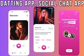 develop robust dating app, dating website with video calling functionality