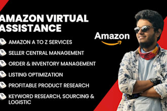 be your expert amazon fba virtual assistant consultant amazon store VA