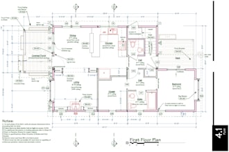 do professional autocad drafting for house apartment and building plans