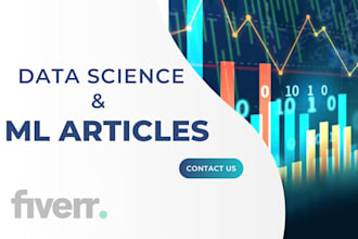 write data science and machine learning articles and blogs
