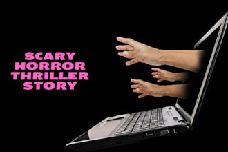 ghostwrite or rewrite your scary horror thriller