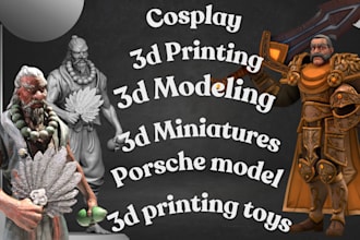 sculpt 3d articulated model 3d bjd 3d toy 3d doll flexi model for 3d printing