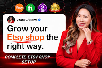 do etsy store setup etsy digital product design etsy shop etsy seo etsy listing