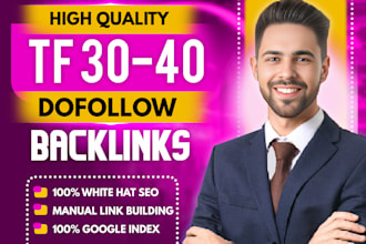 do high tf 30 dofollow SEO backlinks for top google ranking