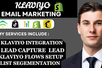setup optimize email templates design flows and do campaigns