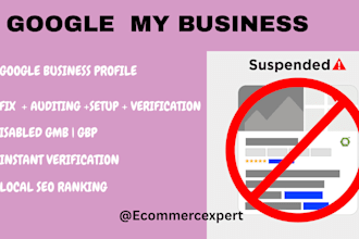 reinstate suspended gmb, fix google my business suspension,gmb reinstatement
