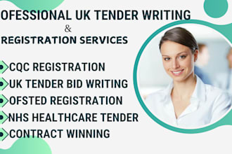 do cqc registration, win uk tender, nhs tender, healthcare tenders, bid writing