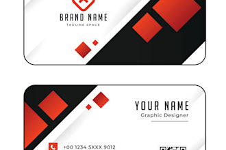 make stylish visiting card