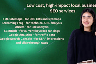 do complete monthly local SEO service and gbp optimization