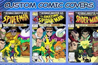 create custom comic cover
