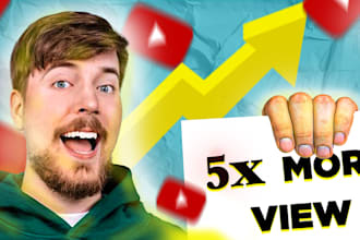design catchy youtube thumbnail