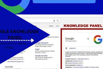 create for you google knowledge panel