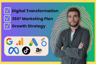 develop a digital transformation, business and marketing plan