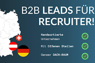 b2b recruiting leads liefern