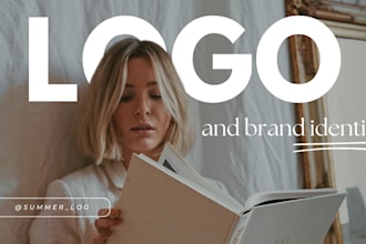 do full branding kit, brand style guide, business logo with brand identity