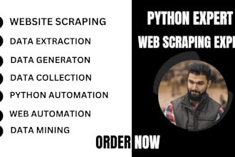 deploy a script for google map data web scraping,web automation, selenium,python