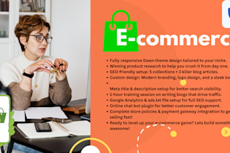 create an ecommerce store create your website