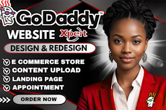 develop godaddy website design godaddy website redesign wordpress hostinger