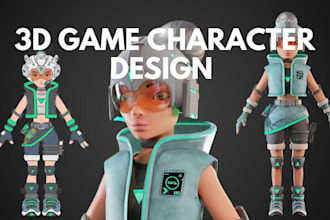 3d character for game 3d character design for multiplayer game mmo rpg design