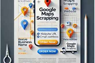do targeted google maps data scraping ,b2b leads