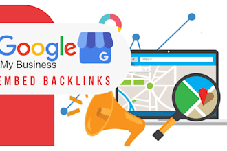 make embed backlinks for your google business profile or gmb