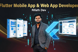 develop professional flutter mobile app development for android  ios