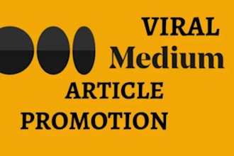 do medium articles promotion, medium marketing for engagement