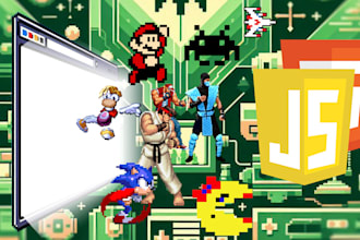 make a simple 2d browser game on javascript