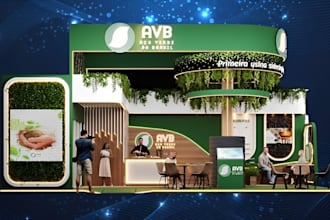 do printable 3d kiosk exhibition stall trade show booth backdrop step and repeat