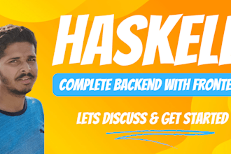 build complete haskell backend