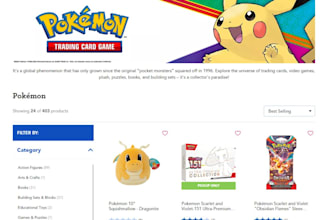 build profitable pokémon toy shopify store pokémon trading card website