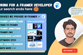 help you to develop your framer website to stand out