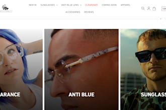 build luxury sunglasses shopify store eye glasses optical stylish glasses store
