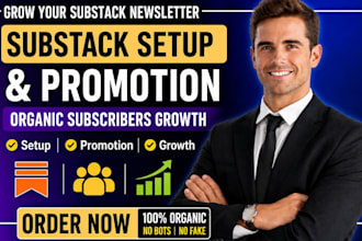 substack promotion substack newsletter organic substack subscriber growth