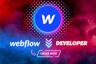 design, redesign, update or fix webflow website, convert your figma to webflow
