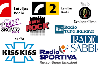 play your song and promote on best italy, latvia radio