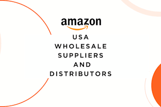 provide 1000 USA wholesale suppliers for amazon sellers