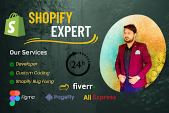 build a custom shopify website with expert liquid coding