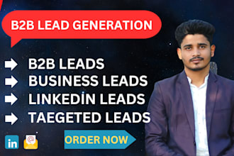 provide b2b lead generation and prospect email list building