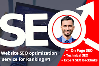 do website SEO optimization service ranking wordpress, wix, shopify, squarespace
