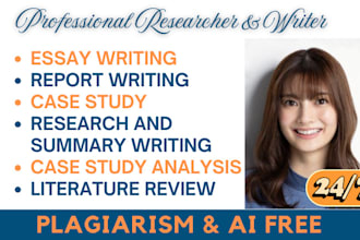 do urgent case study analysis, research and summary writing
