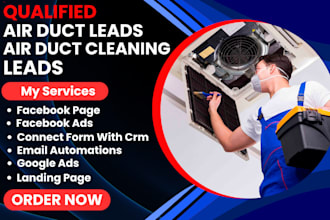 generate qualified air duct leads air duct dryer leads air duct cleaning leads